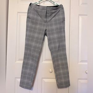Black and white checkered pants